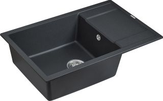 Мойка кухонная Paulmark Flugen PM317850-BL чёрный